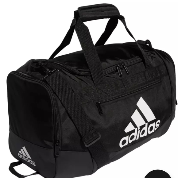 Adidas Black Defender IV Small Duffel Bag - Picture 8 of 11